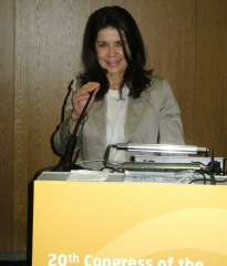 Dr Marie-Claude Marguery at the ESPD Photodermatology Day, Lisbon, October 2011